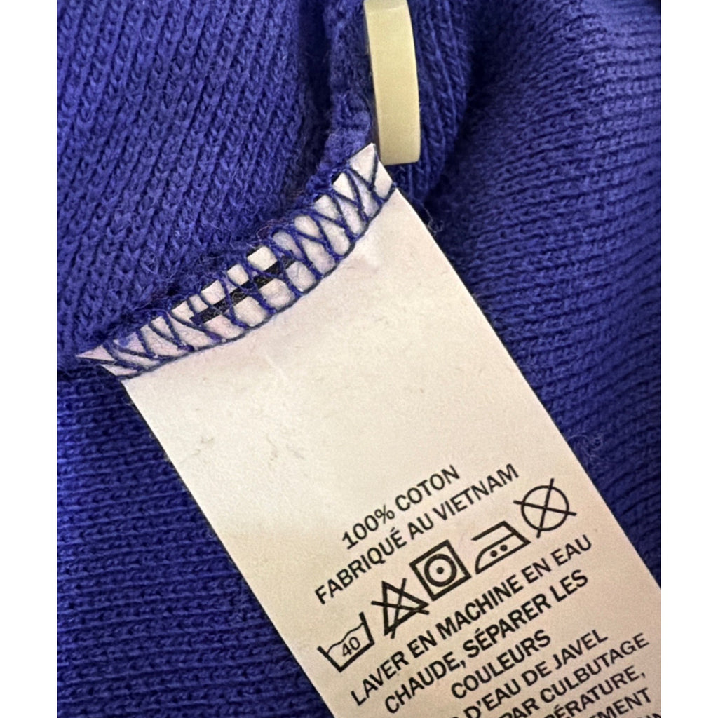LL Bean Men's Large Regular Relaxed Fit Short Sleeve Polo Blue Excellent