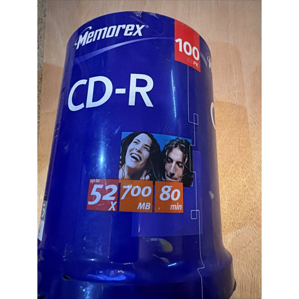 Memorex CD-R 100 Pack - New
