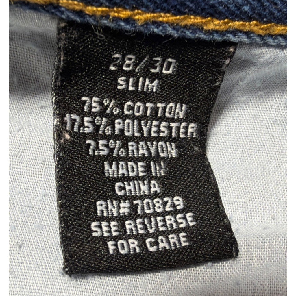 CJ Black Premium Jeans Slim Fit Distressed Streetwear Men's Size 28x30