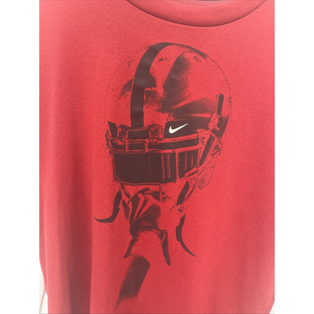 NIKE Dri Fit Long Sleeve T Shirt Youth - SIZE LARGE Red EUC