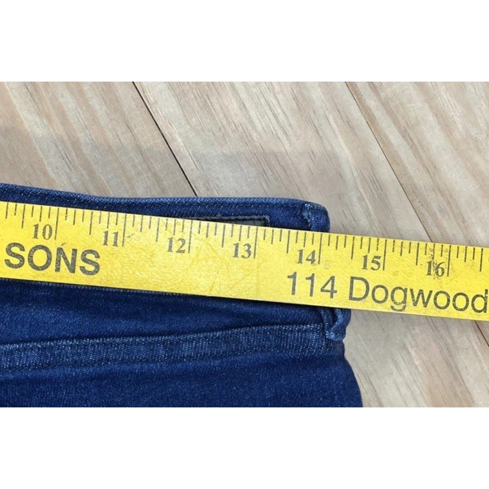 Dear John American Classic Cotton Blend Skinny Dark Wash Blue Denim Jeans Sz 29