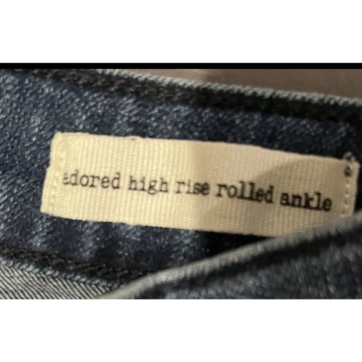 Jessica Simpson Adored High Rise Ankle Jeans- Medium Blue Color Size 27