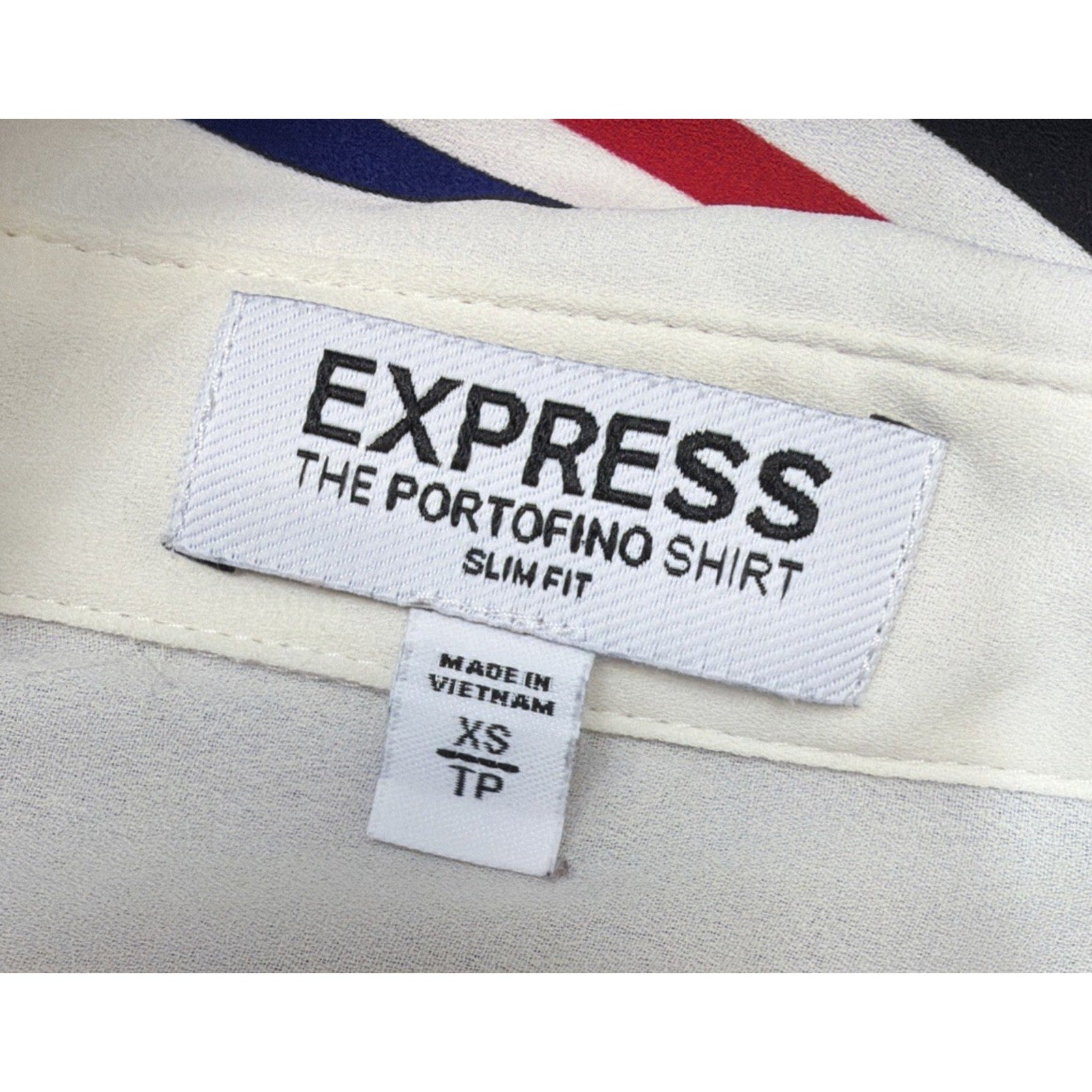 Express Portofino Slim Fit Women's Button Up shirt Size XS Career Casual