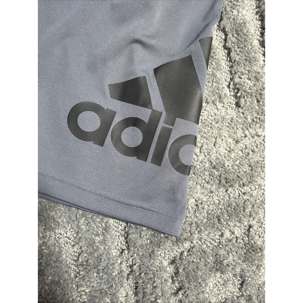 Adidas Basketball Shorts Mens XL Gray Black Training Running