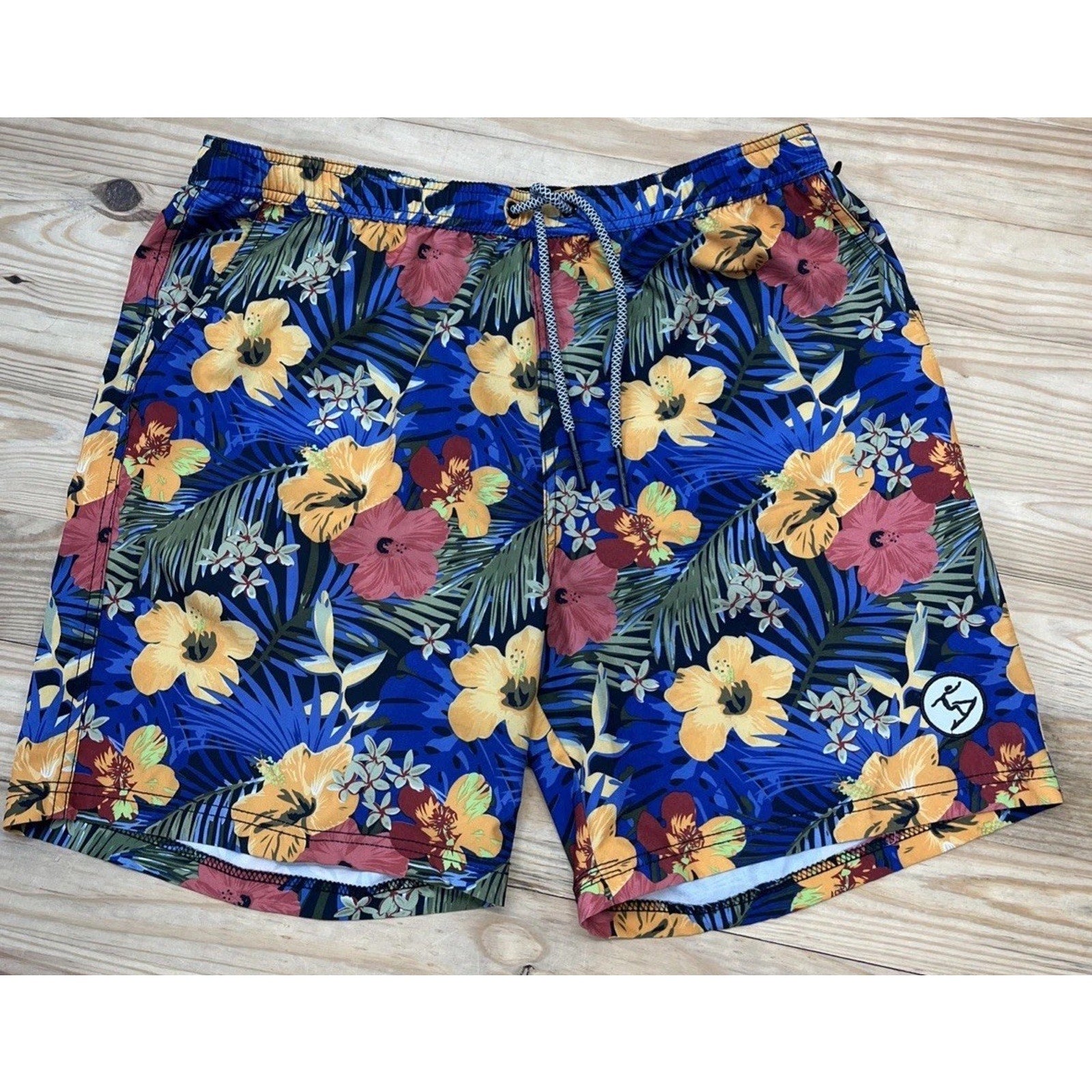UZZI Floral men s running/swimming shorts size XL