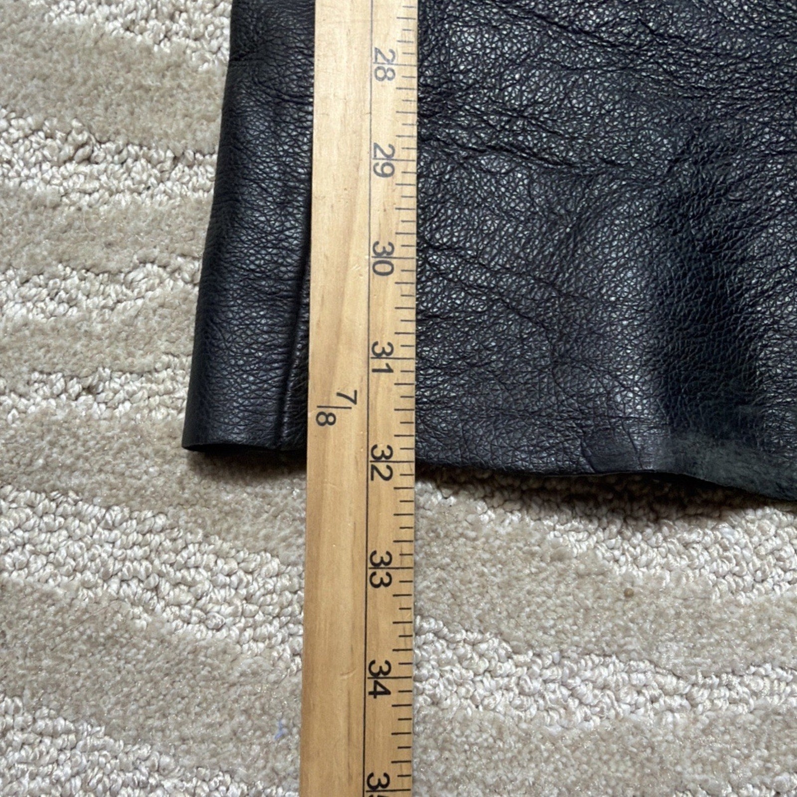 Genuine Leather Harley Davidson Chaps - Mens Large