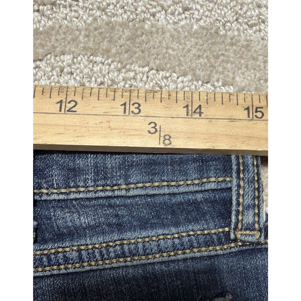 Wrangler Retro Slim Boot Cut Jeans Mens 29x30 Faded Blue Denim Western Work