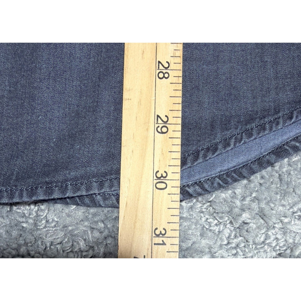 Express Button Up Dress Shirt Chambray Denim Long Sleeve Mens Sz XL