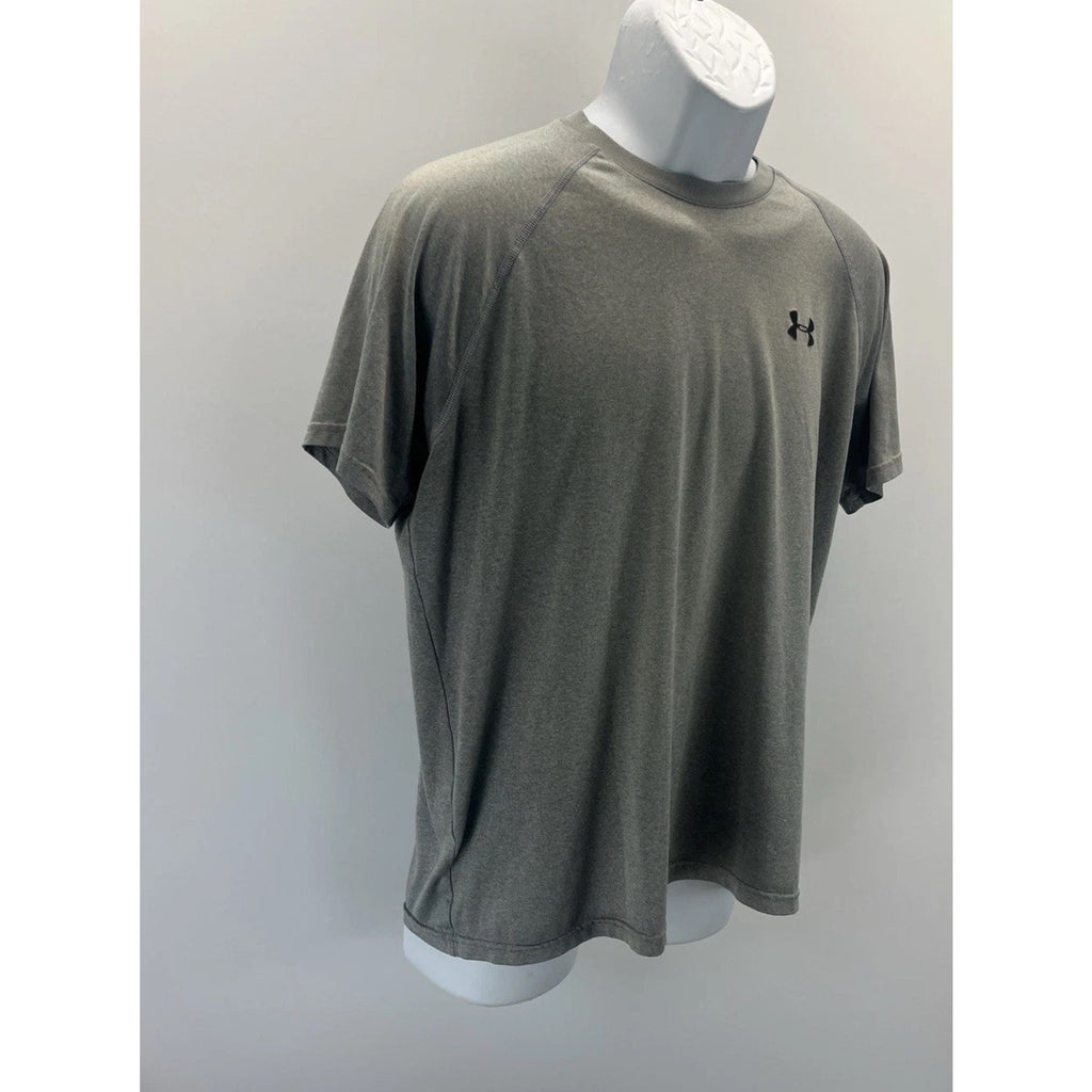 Under Armour Heat Gear Gray Loose Fit Lightweight Compression Shirt Men’s M