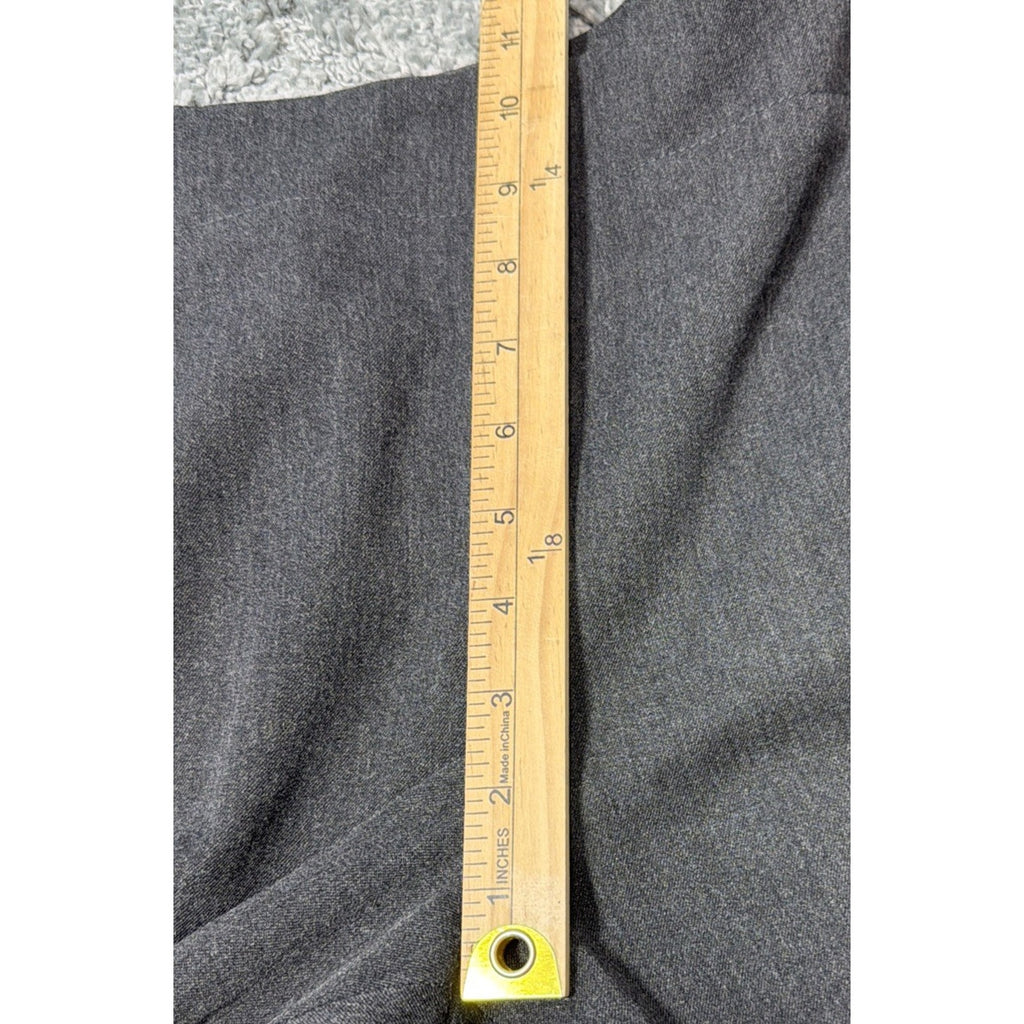 Talbots Pants Womens 14P Gray Heritage High Rise Straight Leg Dress Pants