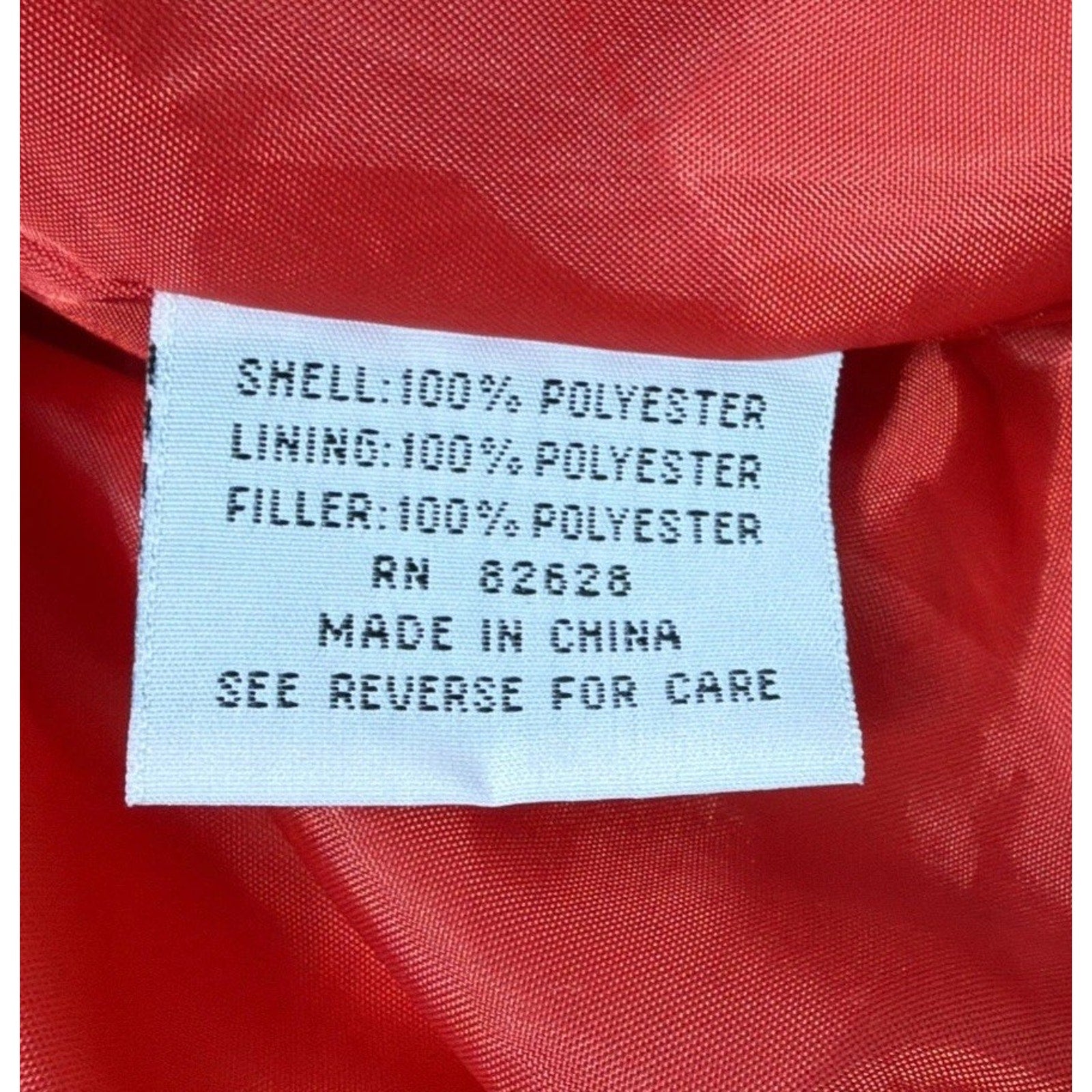 Southpole Y2K Puffer Jacket Coat Parka Red Womens Zipper Hooded Warmth XL