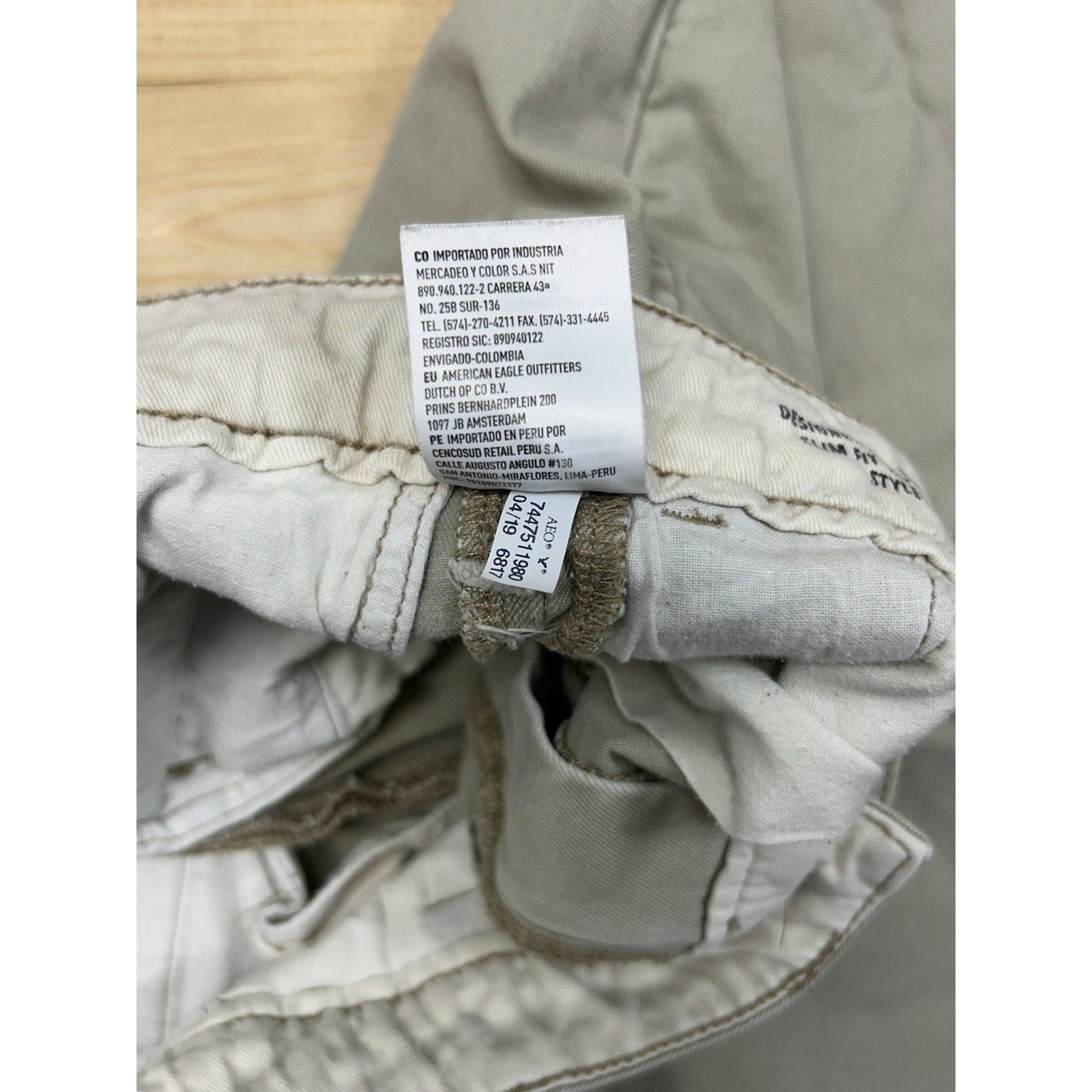 American Eagle Shorts Mens 26Tan Chino Next Level Flex