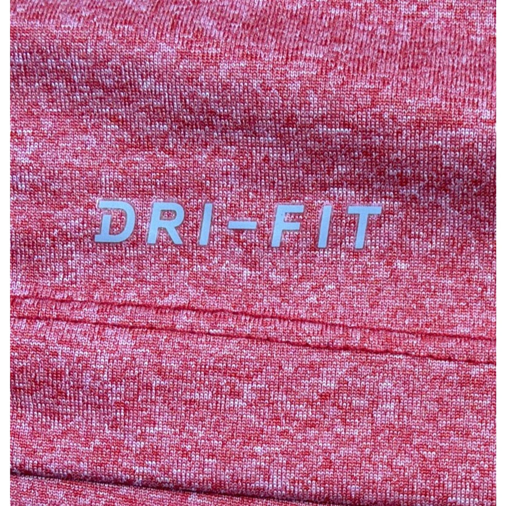 Nike Victory Block Dri Fit Red Performance Golf Polo Shirt Mens S