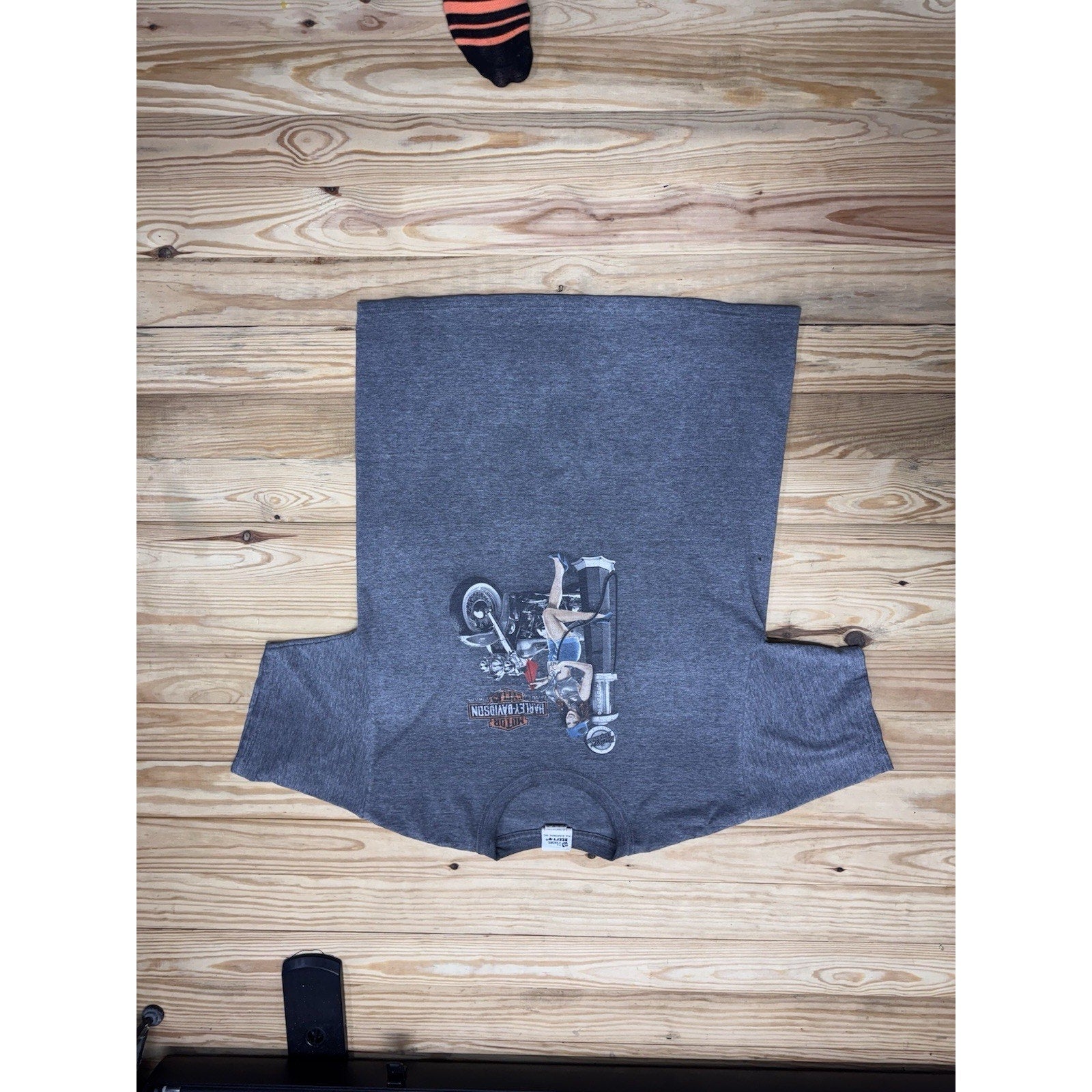 Bumpus Harley Davidson Jackson, TN Vtg T-Shirt Men’s Size Large Gray