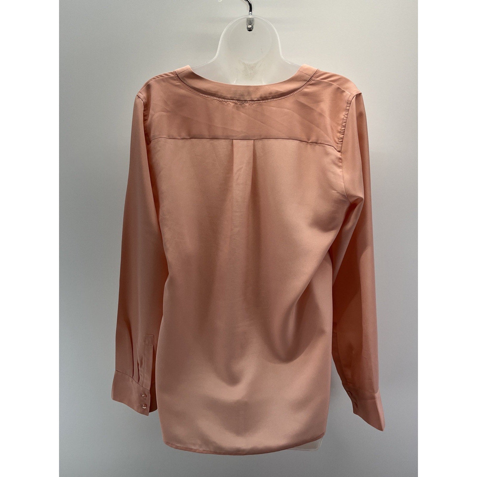 J.Crew Long Sleeve M Drapey V-Neck Top Size Medium