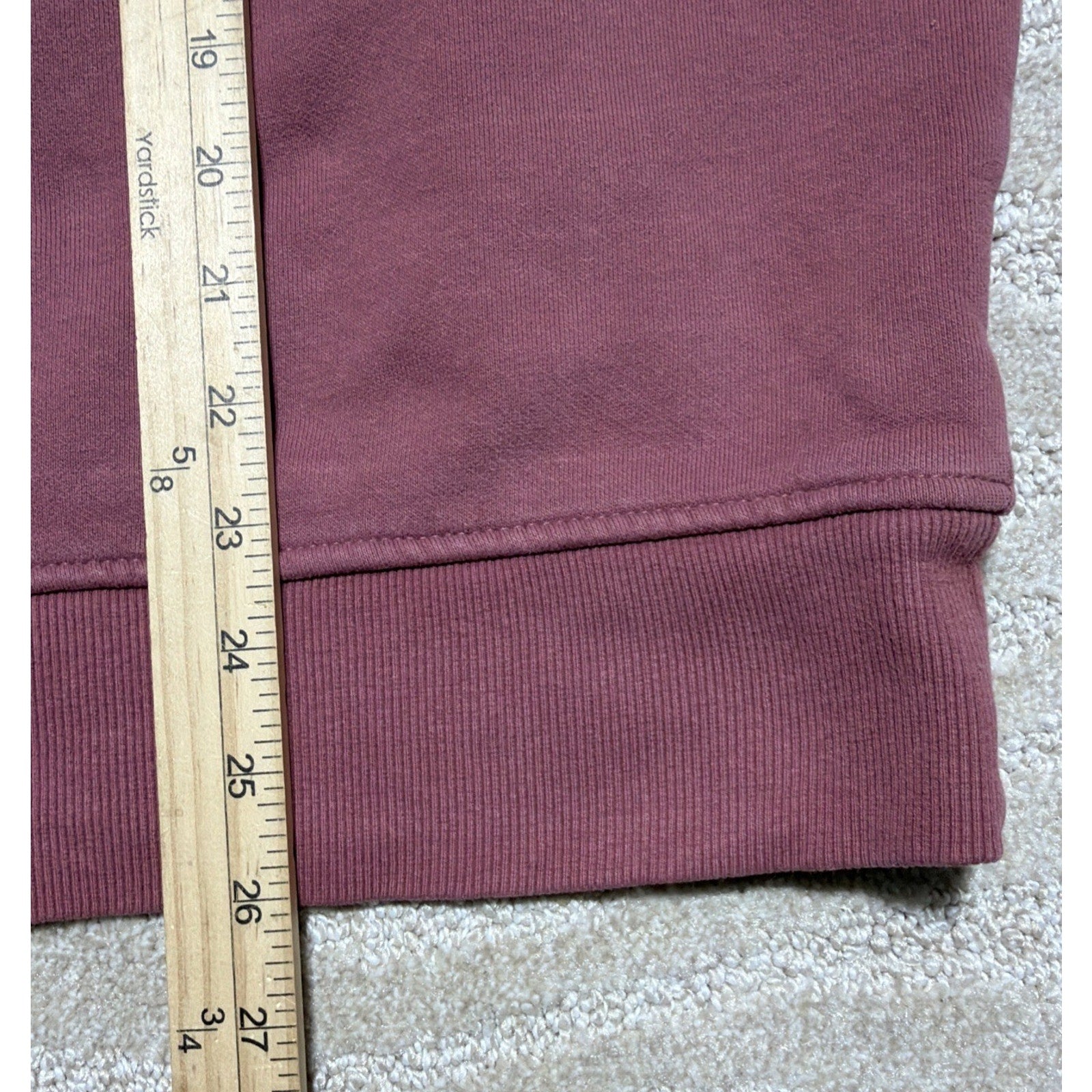 The North Face Womens City Oversized Crew Fleece Sweatshirt Wild Ginger L
