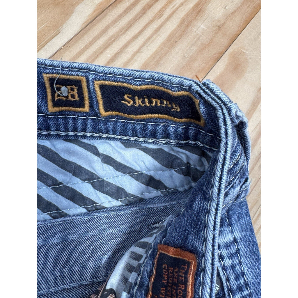 Rock Revival Alivia Skinny Jeans - Women's Size 28 Measures 30X30 1/2