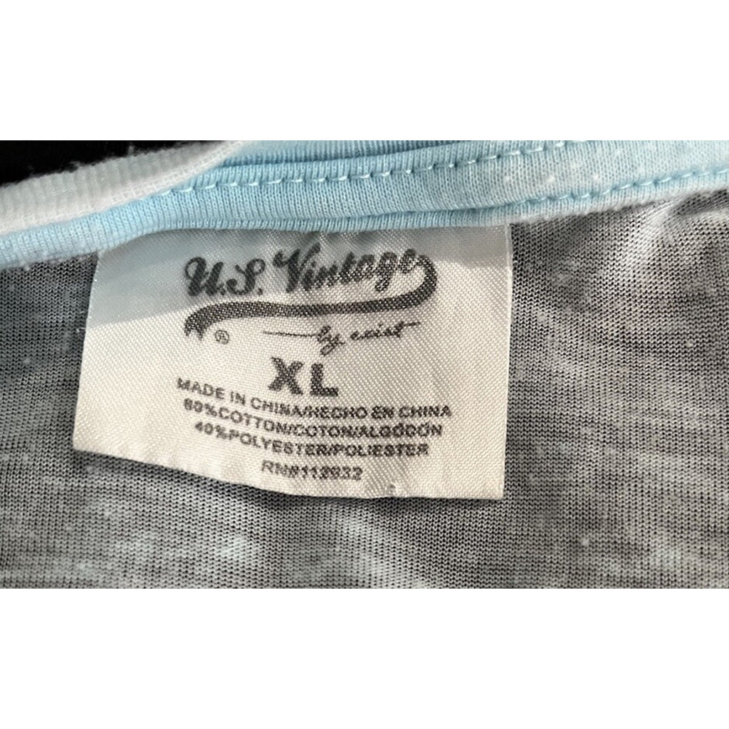 U.S. Vintage Orange Beach Women’s Gray T-Shirt XL Nautical Sea Ocean Marine