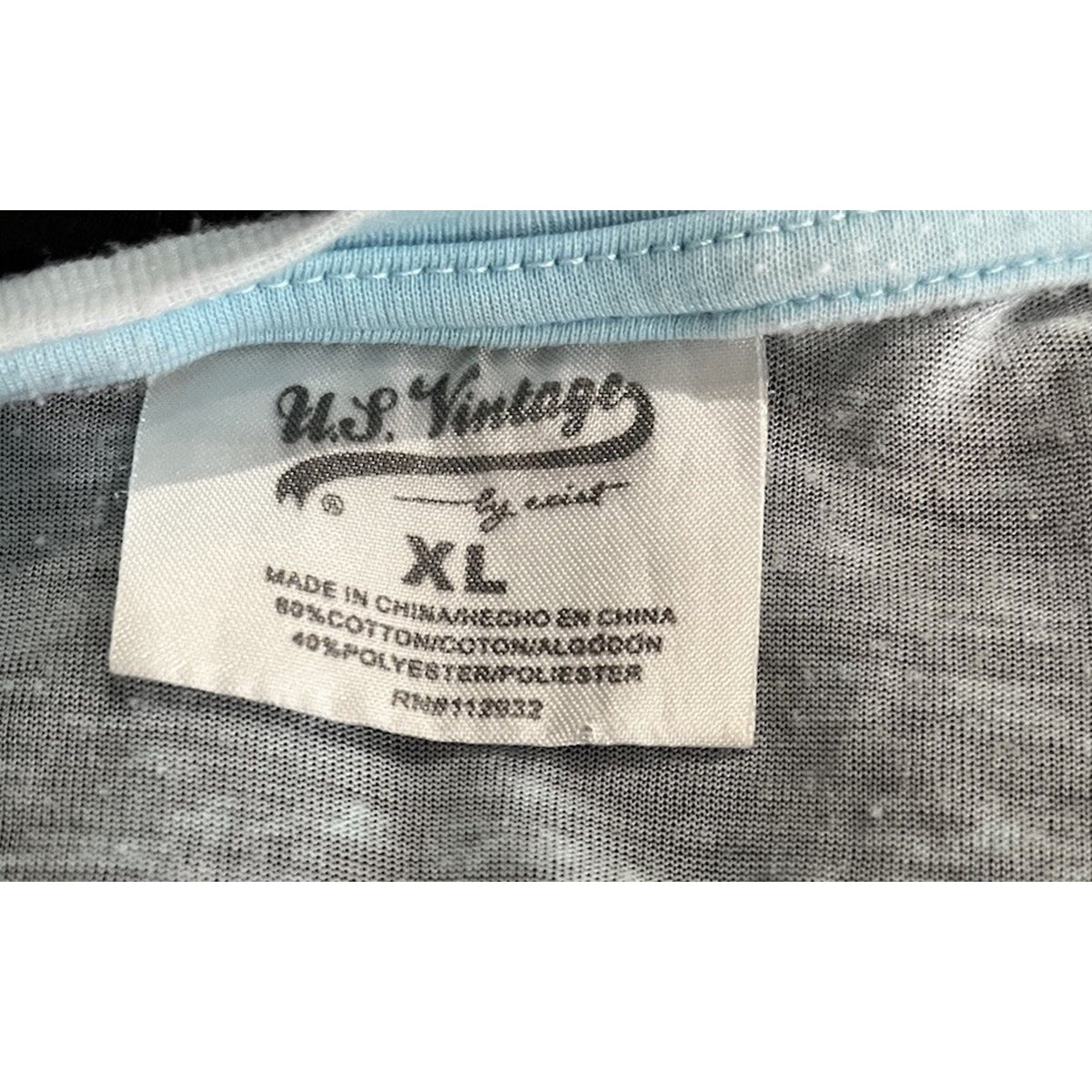 U.S. Vintage Orange Beach Women’s Gray T-Shirt XL Nautical Sea Ocean Marine