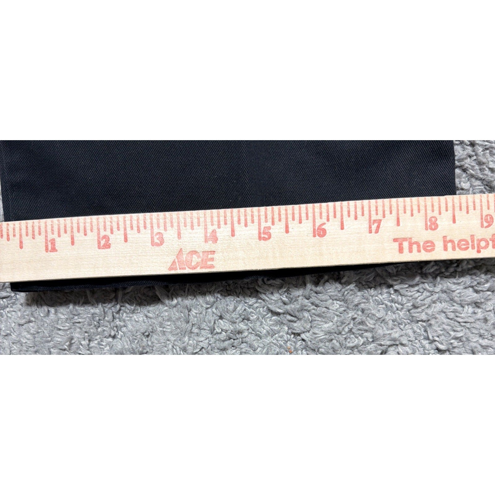 Haggar Black Label chino pants mens 36 x 34 comfort waist Black dress