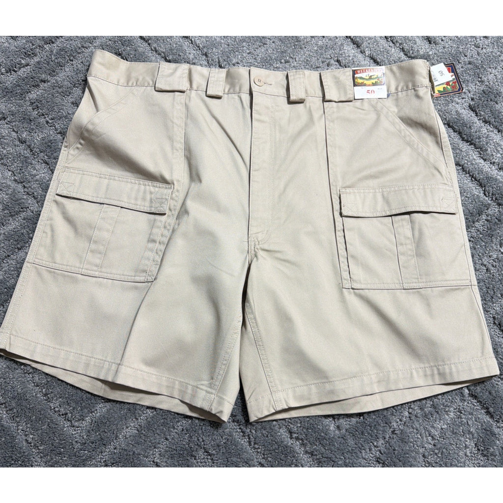 Weekender cargo hiking shorts men's Sz 50x9 comfort waist Cotton outdoor New