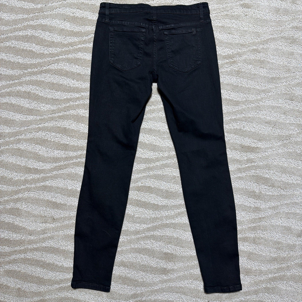 Joe's Jeans The Skinny Ankle Womens Size 29x30 Black Made In USA