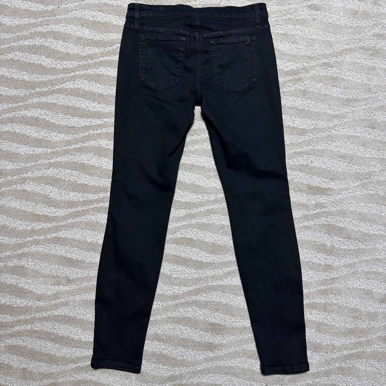 Joe's Jeans The Skinny Ankle Womens Size 29x30 Black Made In USA