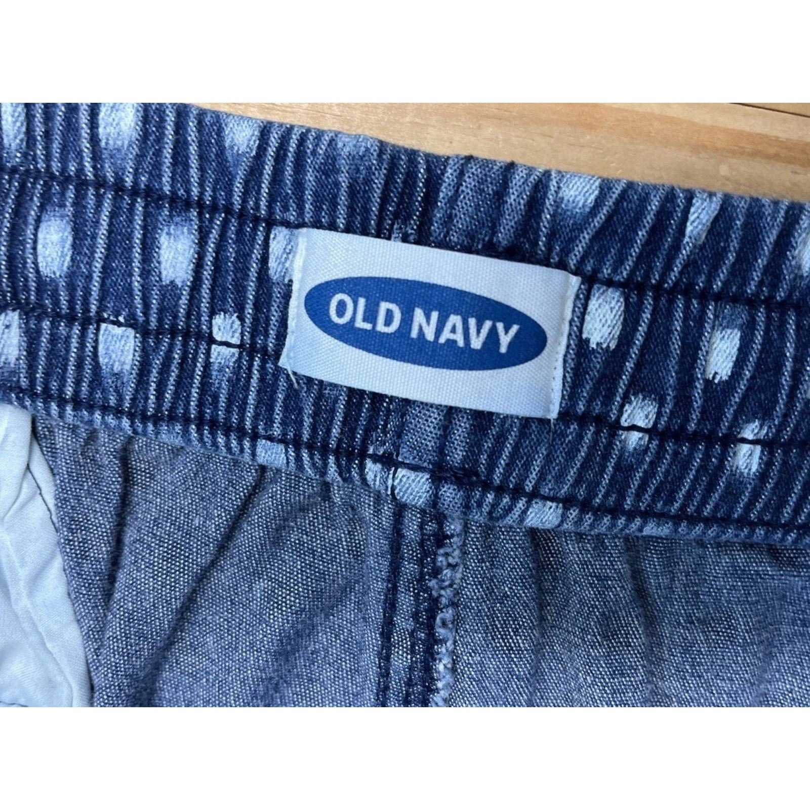 Old Navy Drawstring Cloth Cotton Bermuda Shorts Size Large