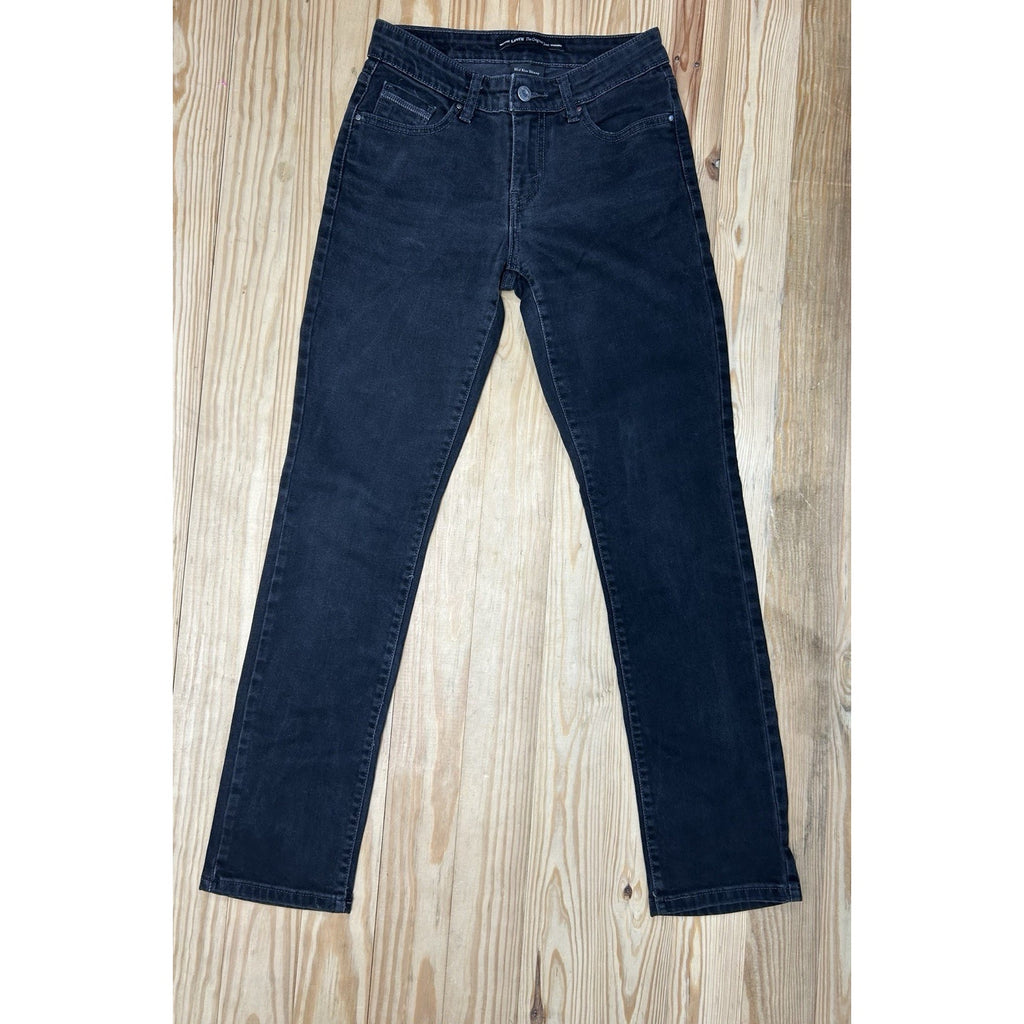 Levis Women's Jeans Size 2 Black Denim 2M Mid Rise Skinny - 1769 .