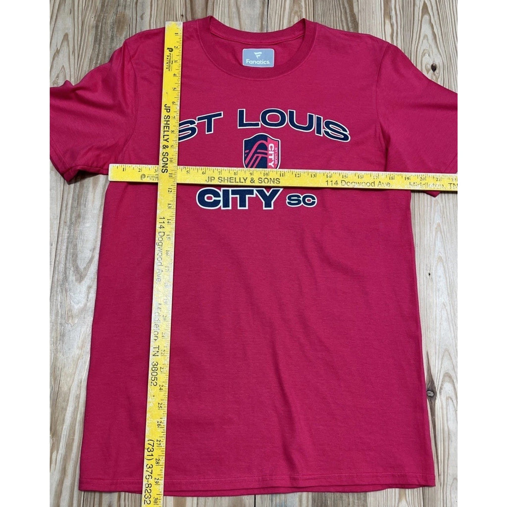 St. Louis City SC MLS Soccer Fanatics T-Shirt Men’s M Short Sleeves