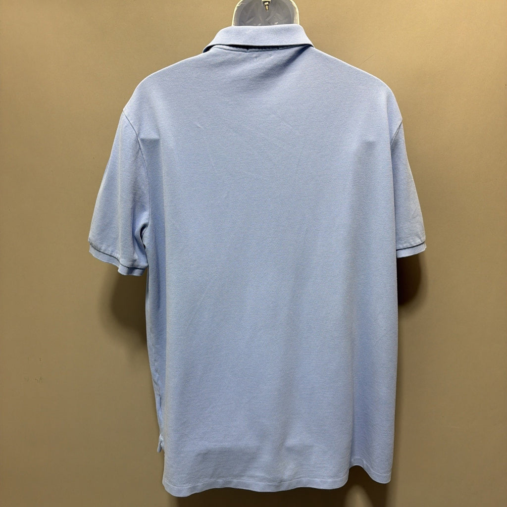 Ralph Lauren Polo Shirt Men's XL Classic Fit Blue Navy Pony Short Sleeve Preppy