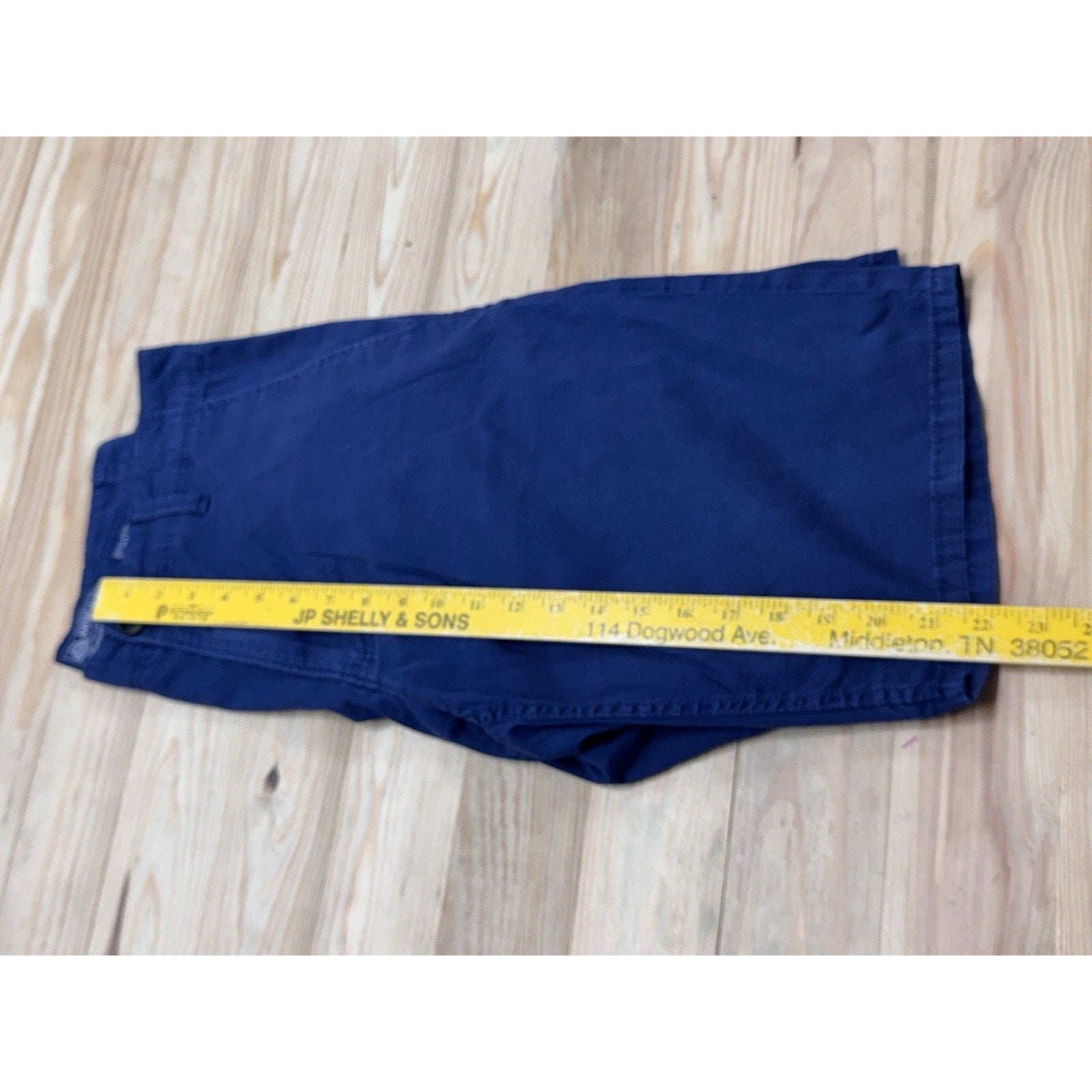 American Rag Slim Fit Navy BlueShorts Men's Size 31 Chino 100% Cotton