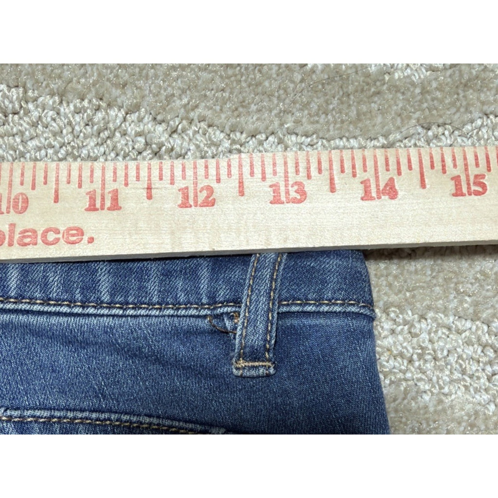 Democracy “Ab”solution Bootcut Women's Med Blue Jeans MR Stretch Size 2 27x31