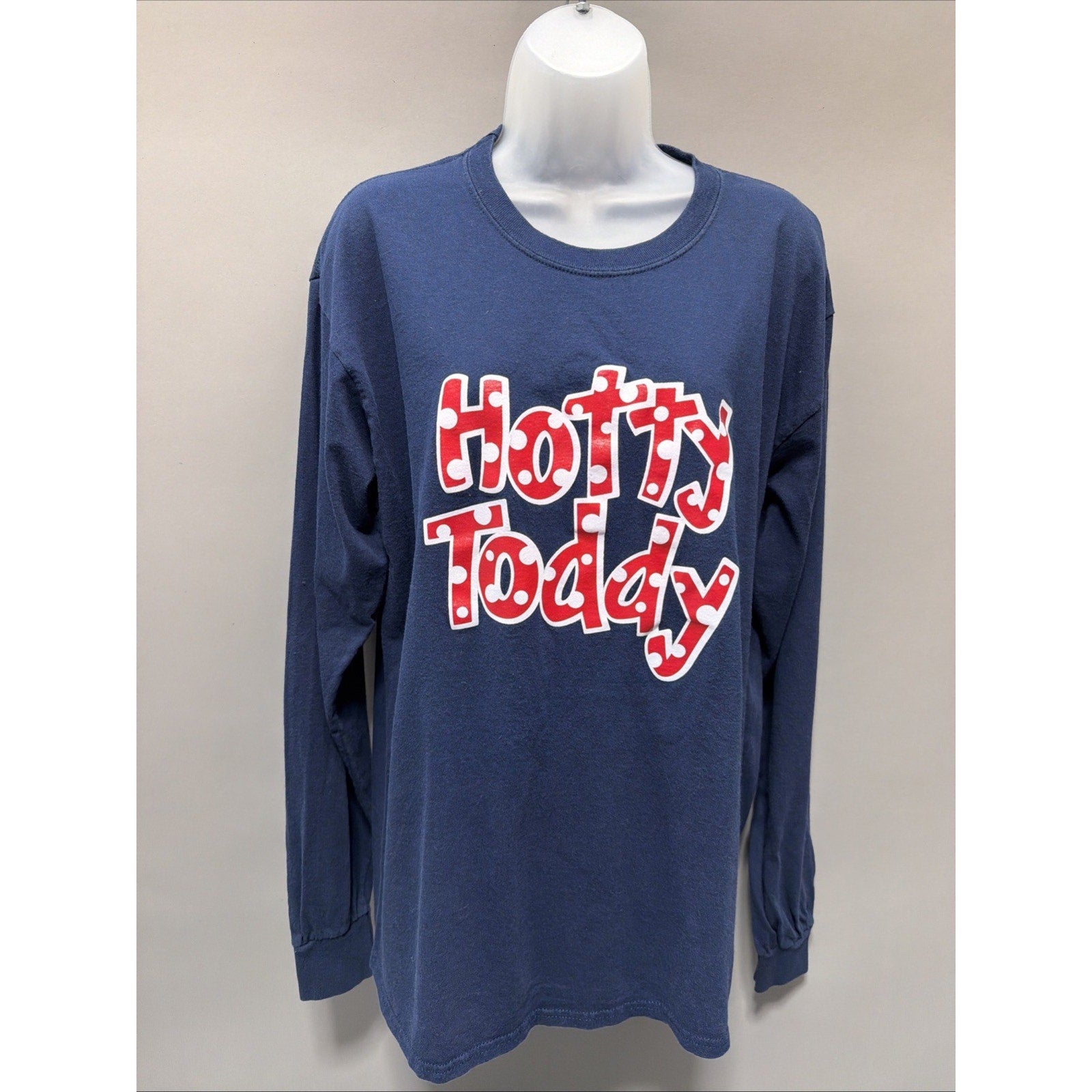 Ole Miss University of Mississippi Dark Blue HOTTY TOTTY T-Shirt Size Large