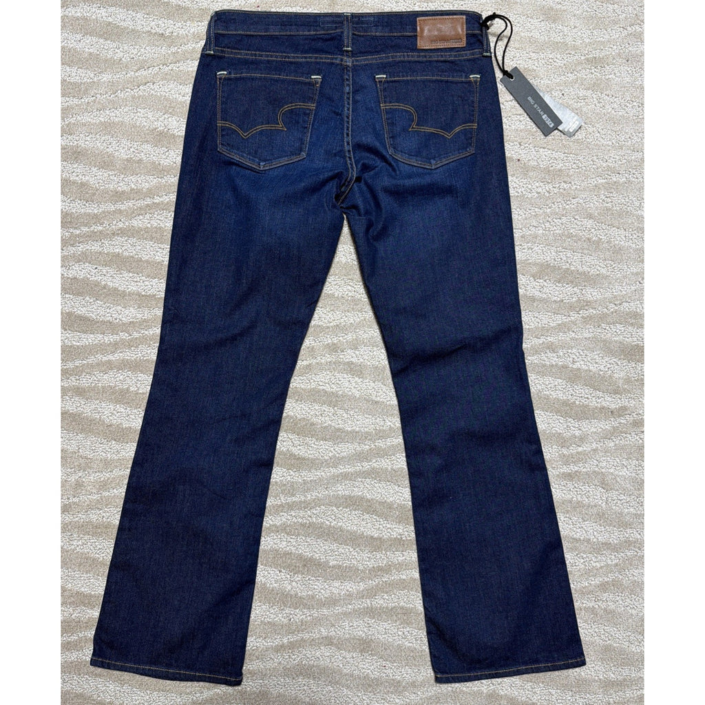 Big Star Remy Low Rise Fit Women's Blue Jeans Denim 32S Stretch Sz 32x30 NWT Y2K