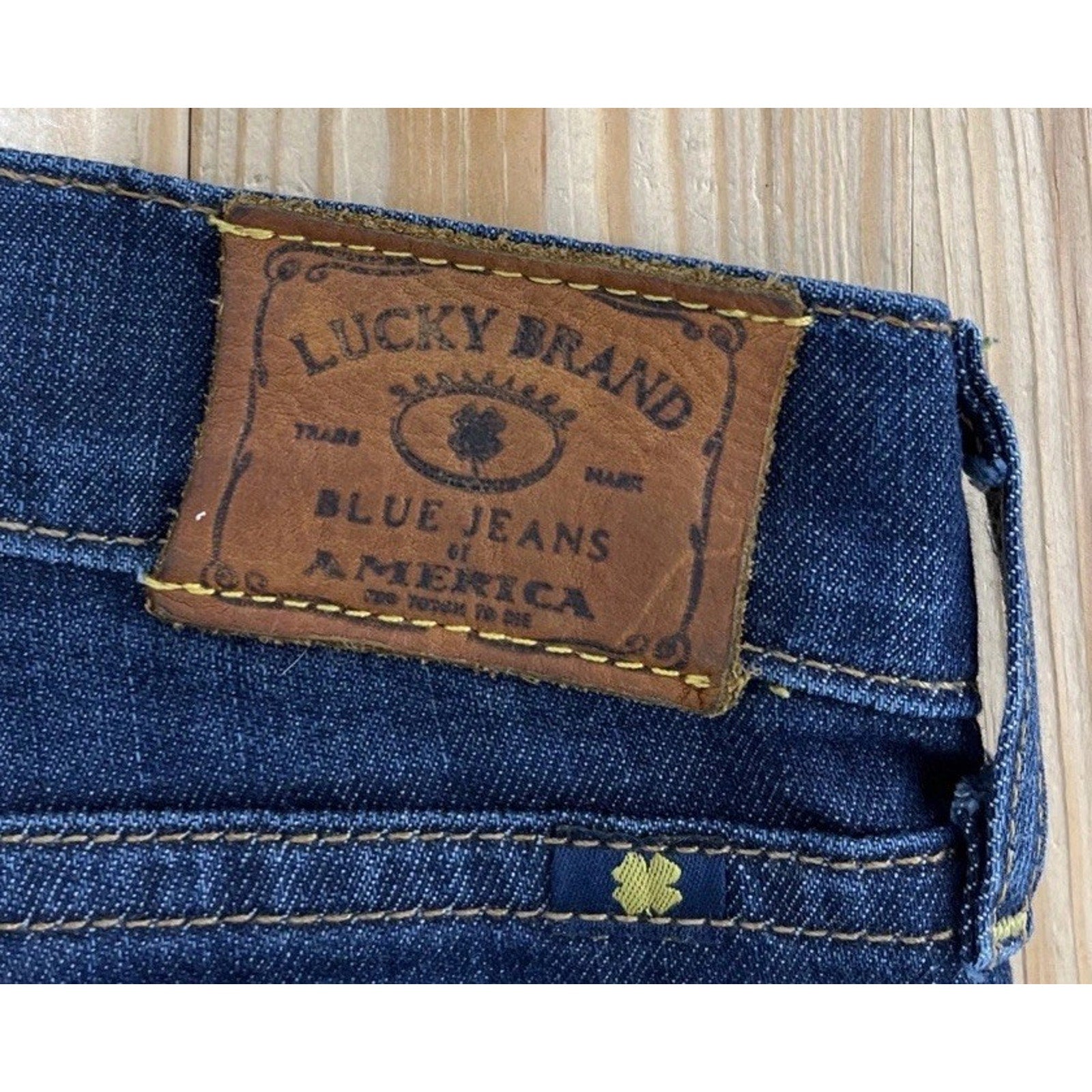 Lucky brand Charlie Skinny Dark Wash Slim Leg Jean 12/31 EUC