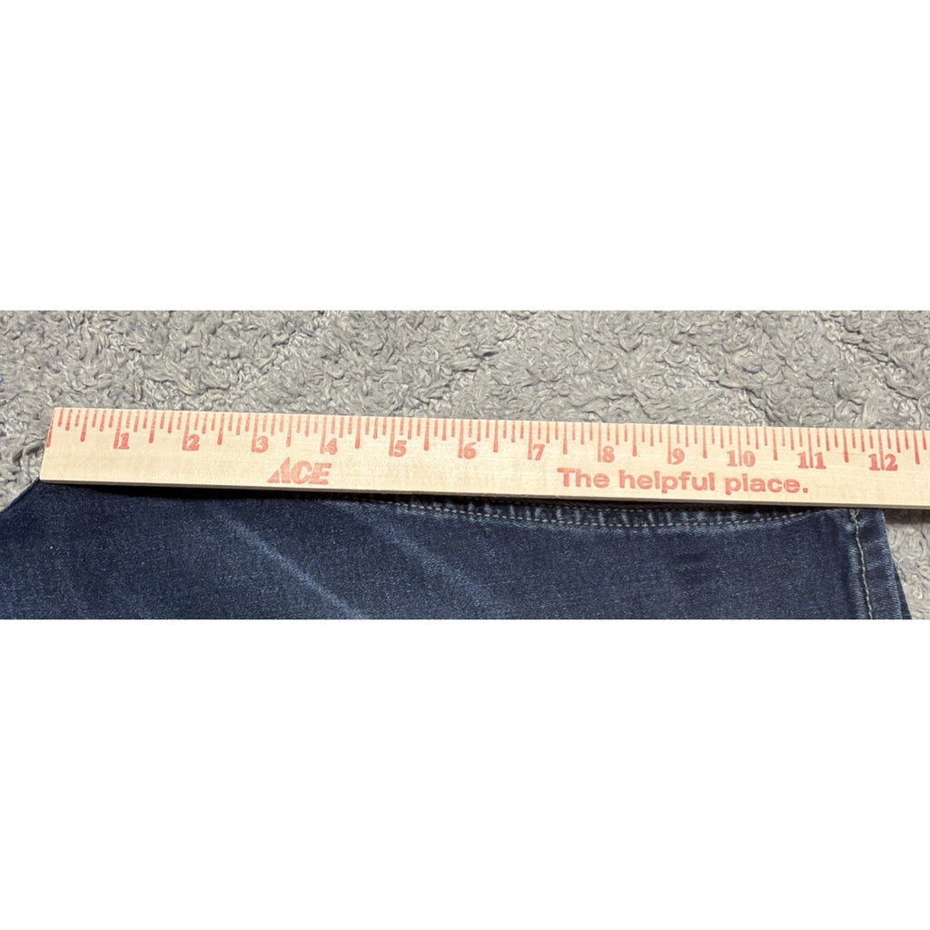 Buffalo David Bitton Parker-X Mens Denim Shorts Dark Wash Slim Fit Stretch 32