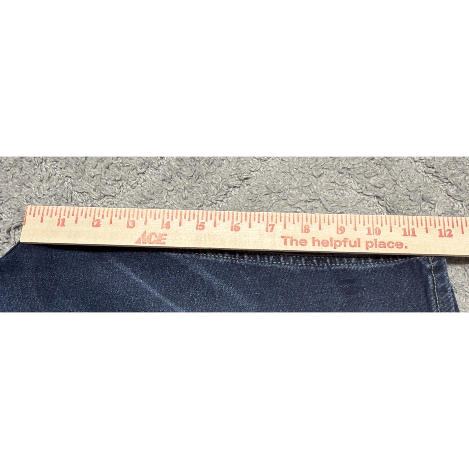 Buffalo David Bitton Parker-X Mens Denim Shorts Dark Wash Slim Fit Stretch 32
