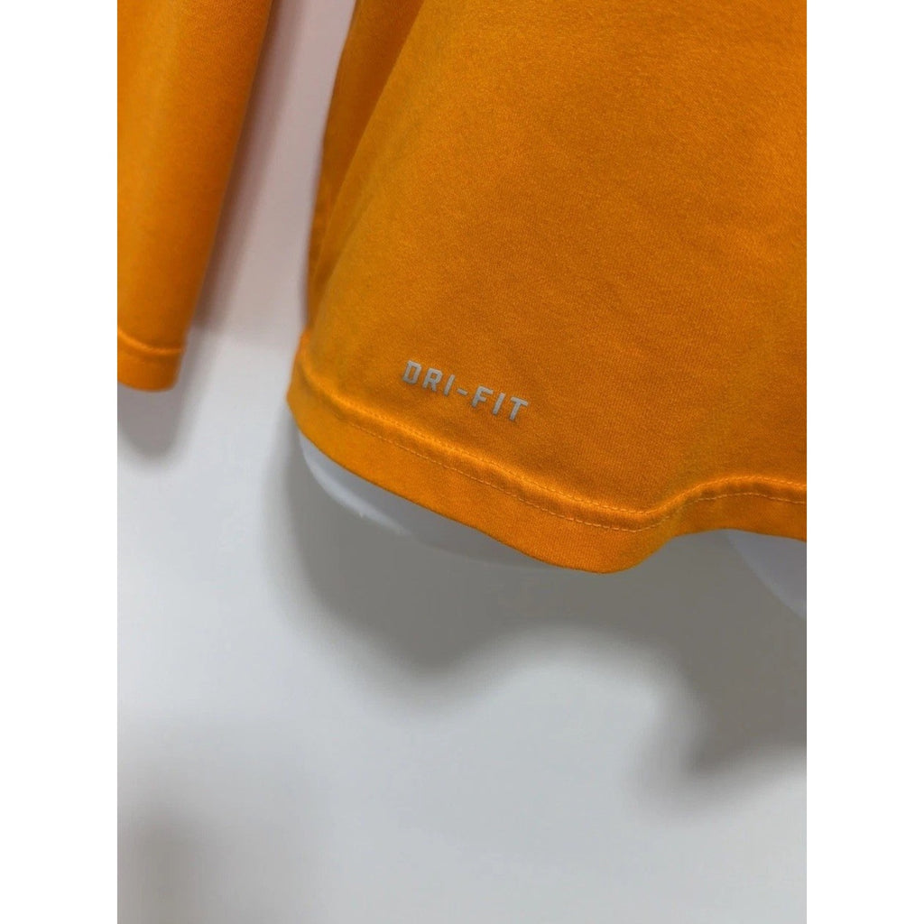 Nike Legend Dri-Fit Mens Long Sleeve T-Shirt 727980-802 Burnt Orange Medium