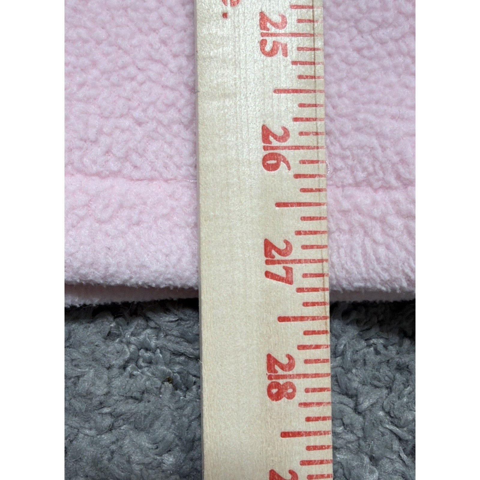BIG DOGS Polar Dogs 1/4 Zip Soft Sweatshirt Fleece Women's Size L Pink Pullover