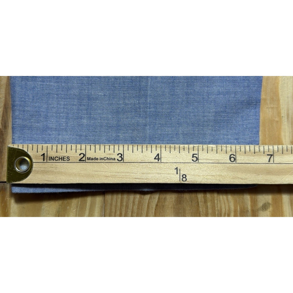 Talbots Pants Womens 10 The Weekend Chino Straight Leg Chambray Blue Cotton