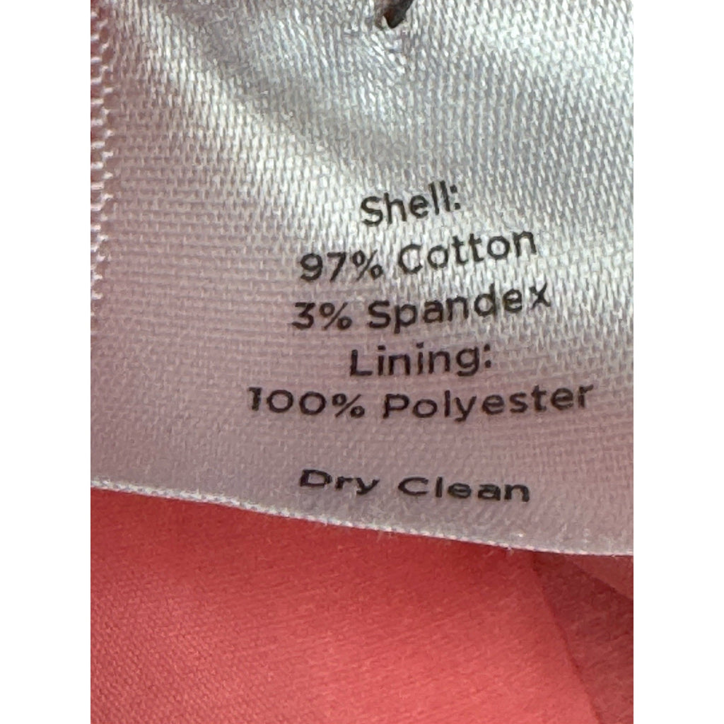 Talbots Jacket Women Pink LP 1 Button Casual With Lining Pockets