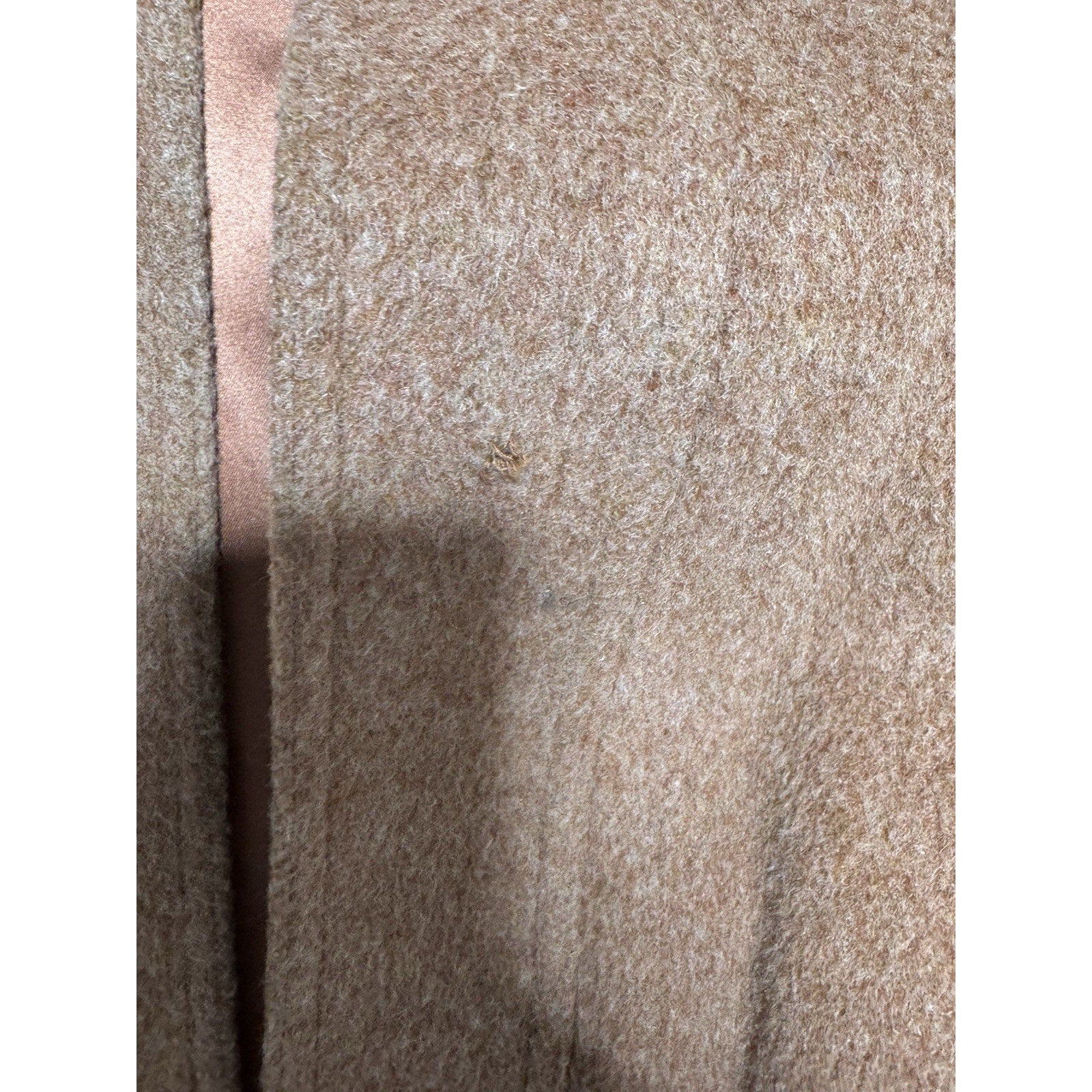 Vintage Kahn’s Boulder CO Wool Coat Womens Long Brown Oversized Boho Coat M/L