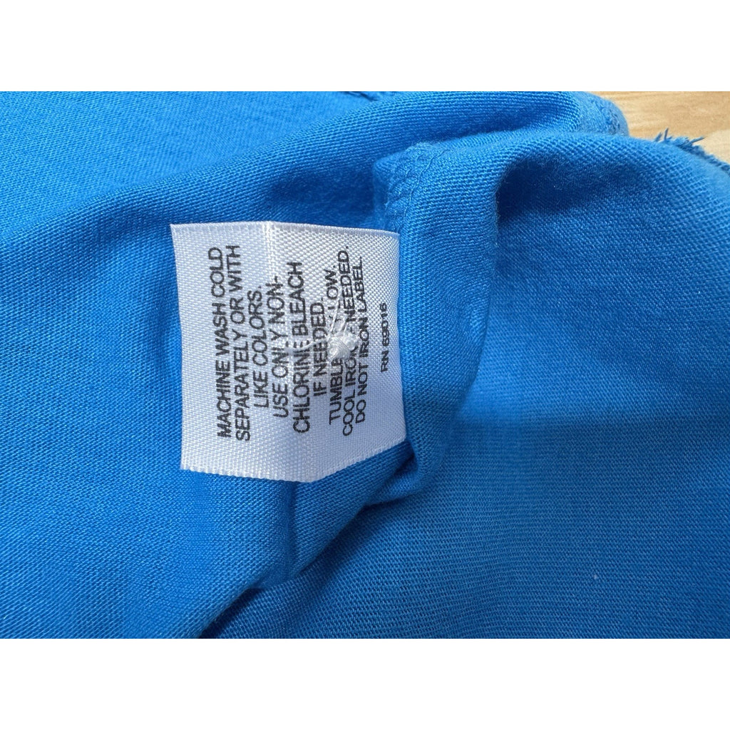 NWT Relativity Tank Top XL Blue Sleeveless Pocket Casual Stretch Knit Women