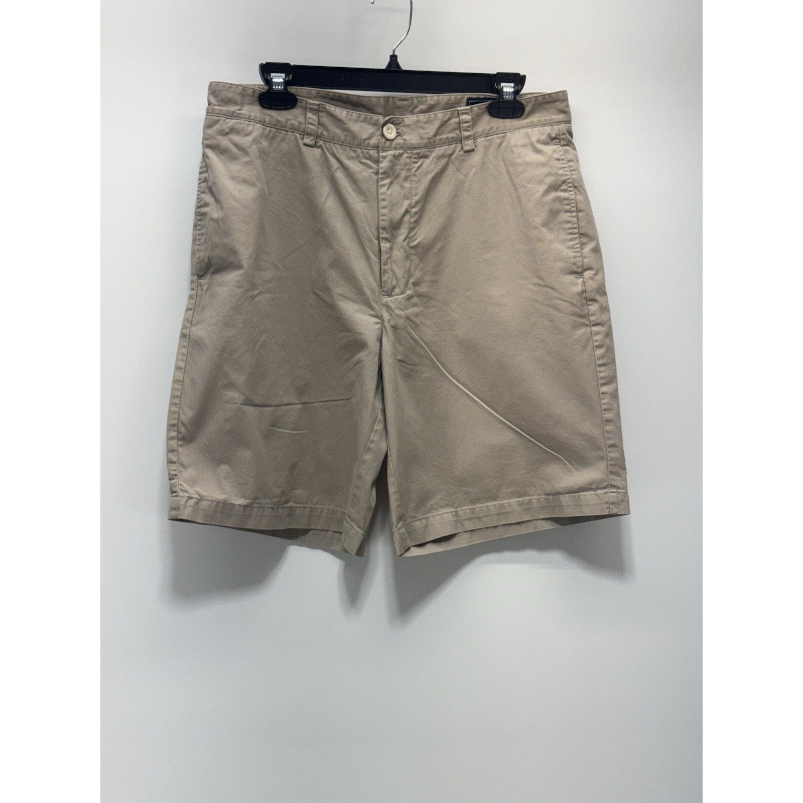 Vineyard Vines By Shep & Ian Shorts Mens 33 Beige Chino Flat Front Preppy