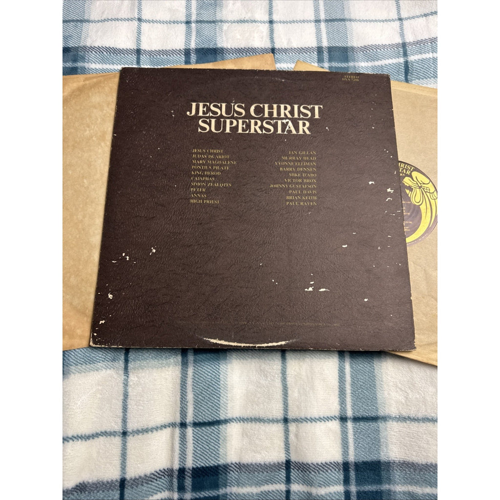 JESUS CHRIST SUPERSTAR VINYL 2LP SET VG/VG+ DECCA DL 79179 [1970]