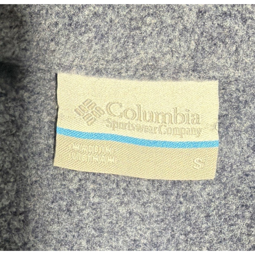 Columbia Vest Women's Small Golf Sleeveless Full Zip Outdoors Lightweight Gray