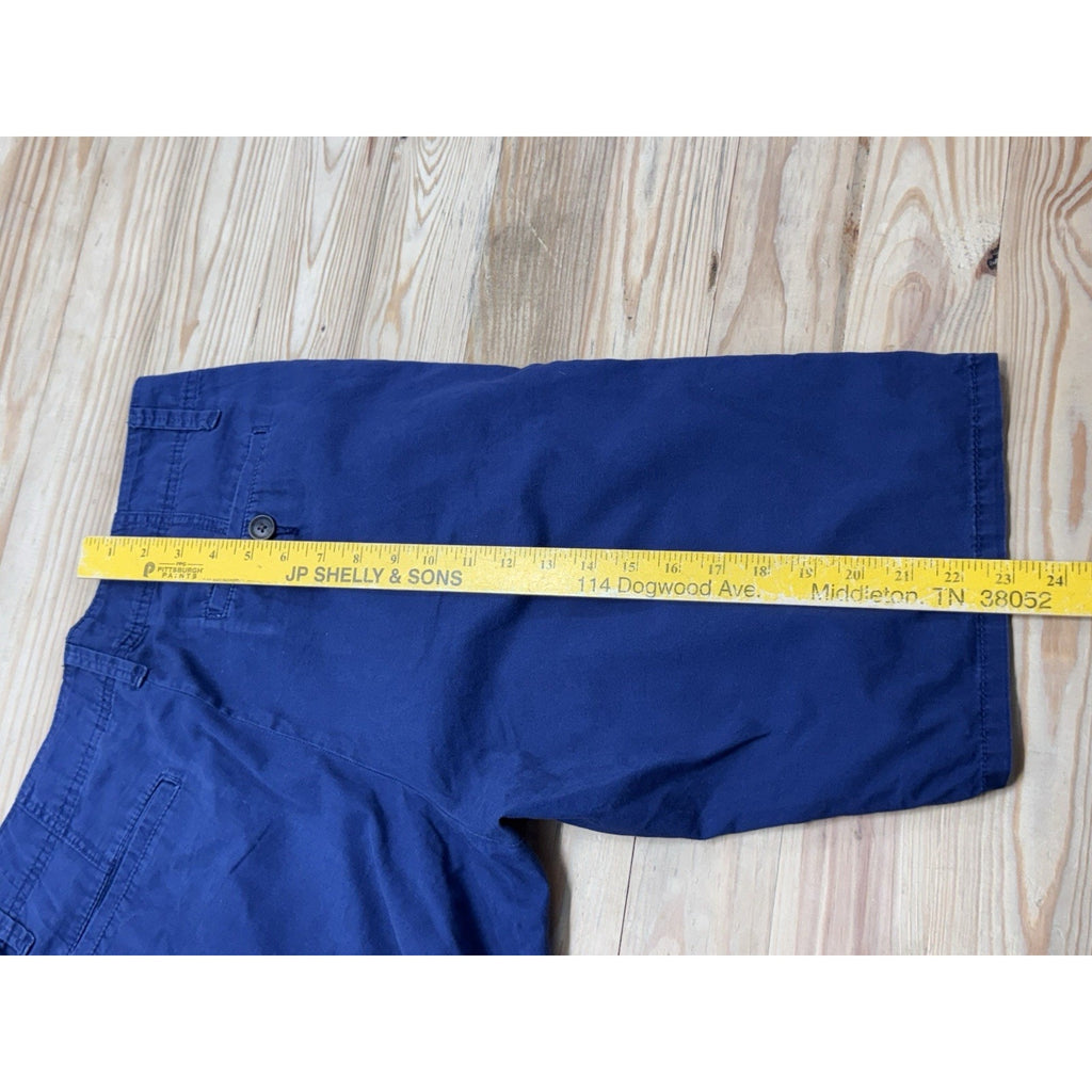 American Rag Slim Fit Navy BlueShorts Men's Size 31 Chino 100% Cotton