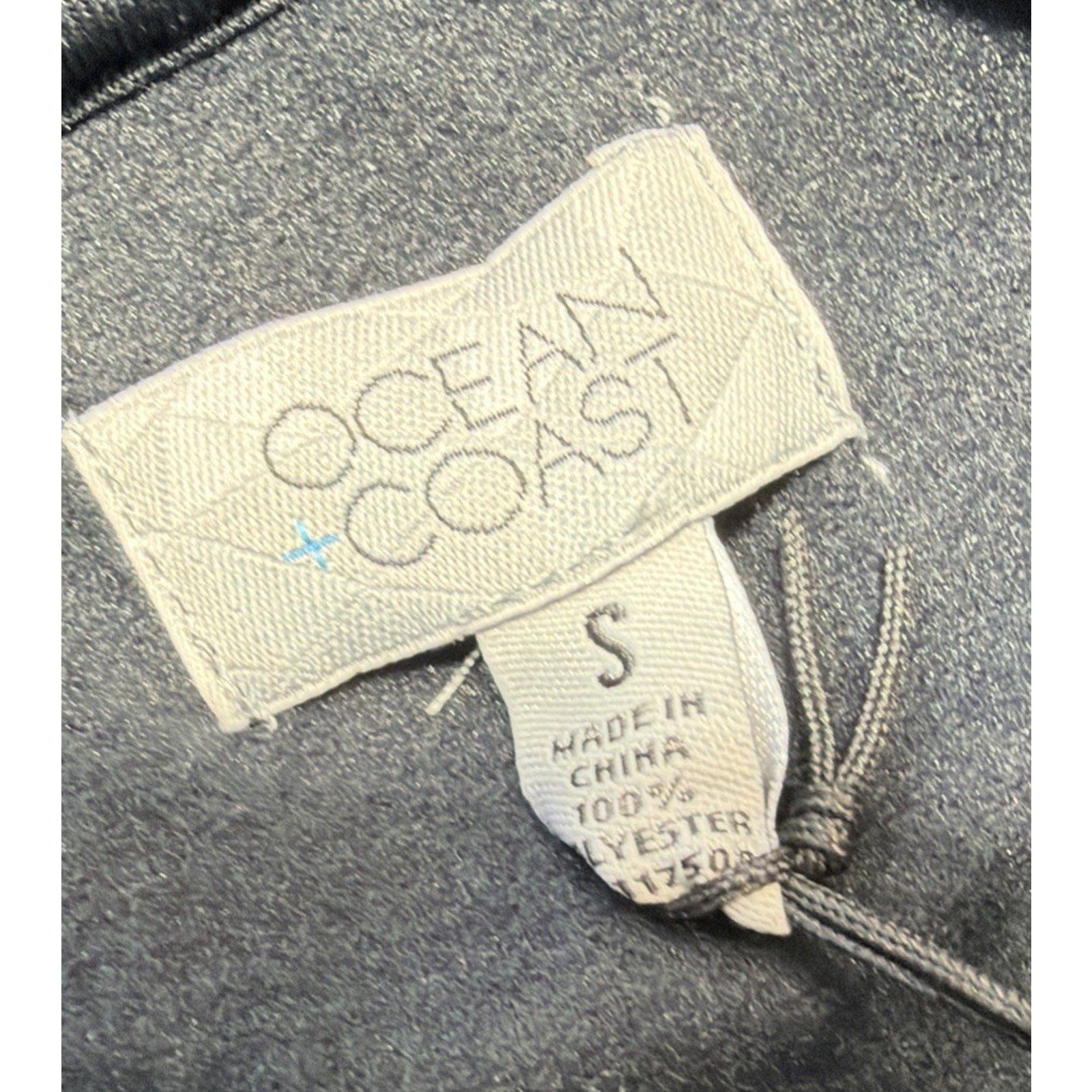 NWT Ocean & Coast Hoodie Men’s Small Black Animal American Flag Pullover Pocket