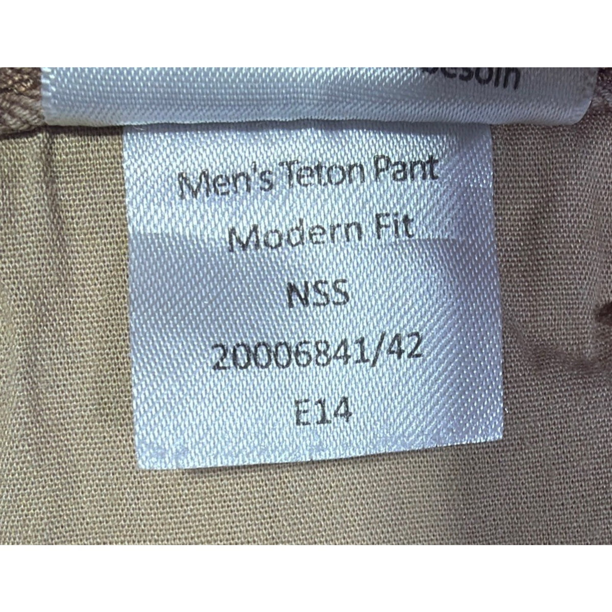 Mountain Khakis Teton Modern Fit Pant Brown Mens 35x36
